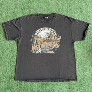 Harley Davidson 2018 Sturgis South Dakota Eagle Flames T-shirt Size Extra Large